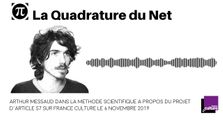 [FranceCulture] Arthur Messaud dans La Méthode Scientifique à propos du projet d'article 57 (PLF)  by LQDN - Revue de presse