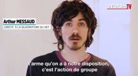 Arthur de LQDN sur LeParisien TV by La Quadrature du Net